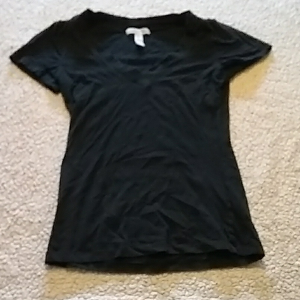 Faded v neck cotton Tee